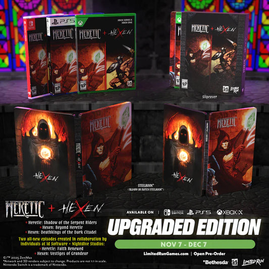 Heretic + Hexen Upgraded Edition (Limited Run Games #163) (PS5)