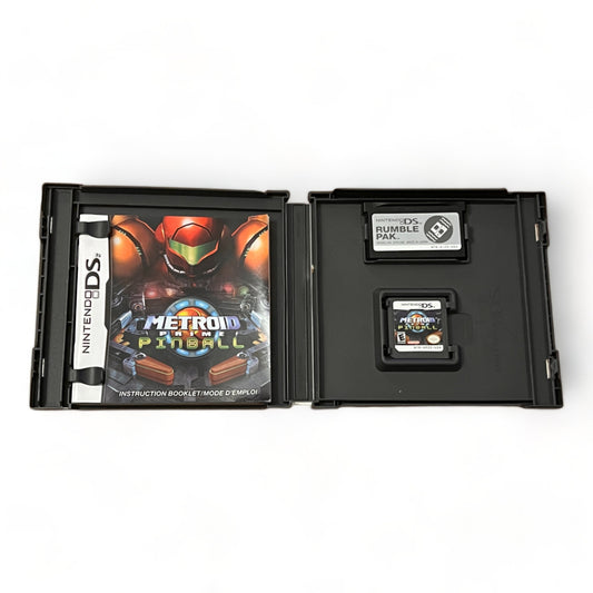Metroid Prime Pinball Includes Rumble Cart