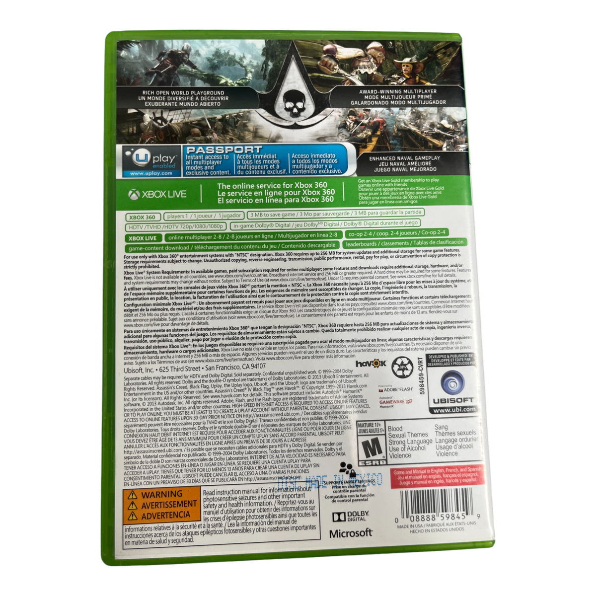 Assassin's Creed IV: Black Flag (Xbox 360)