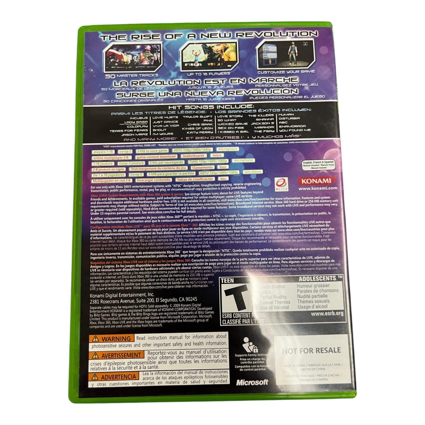 Karaoke Revolution (Xbox 360)