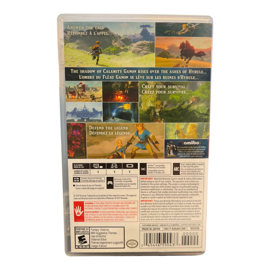 Zelda Breath Of The Wild (Switch)