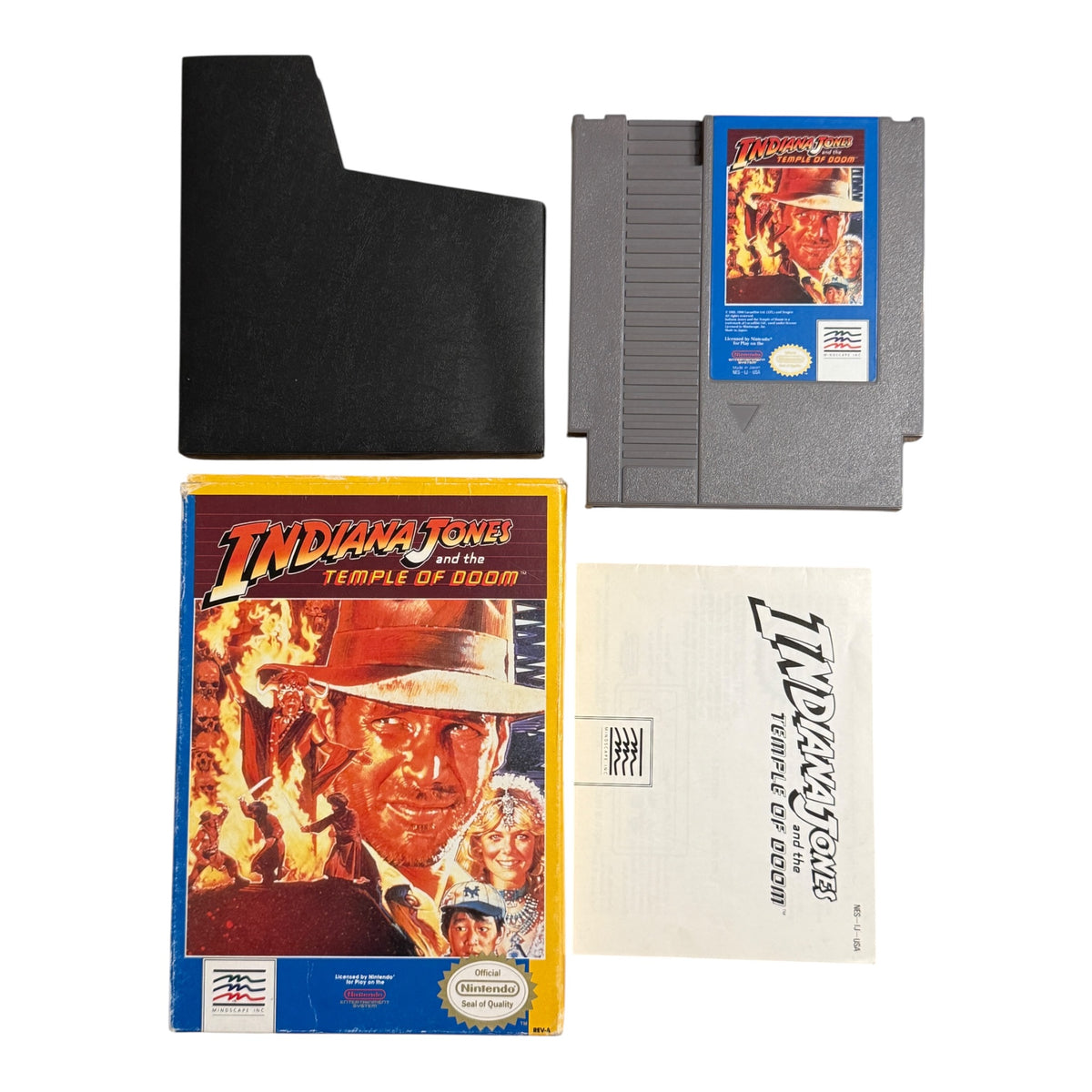 Indiana Jones And The Temple of Doom (NES)