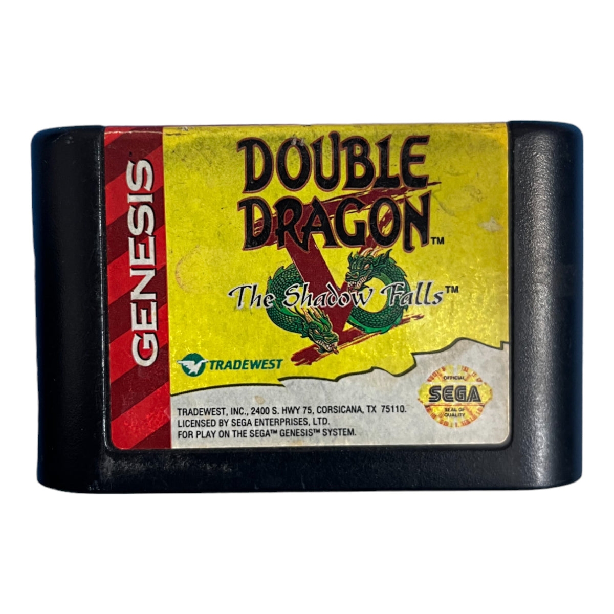 Double Dragon V The Shadow Falls (Genesis)