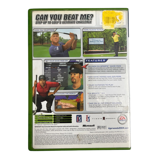 Tiger Woods PGA Tour 2004 (Xbox)