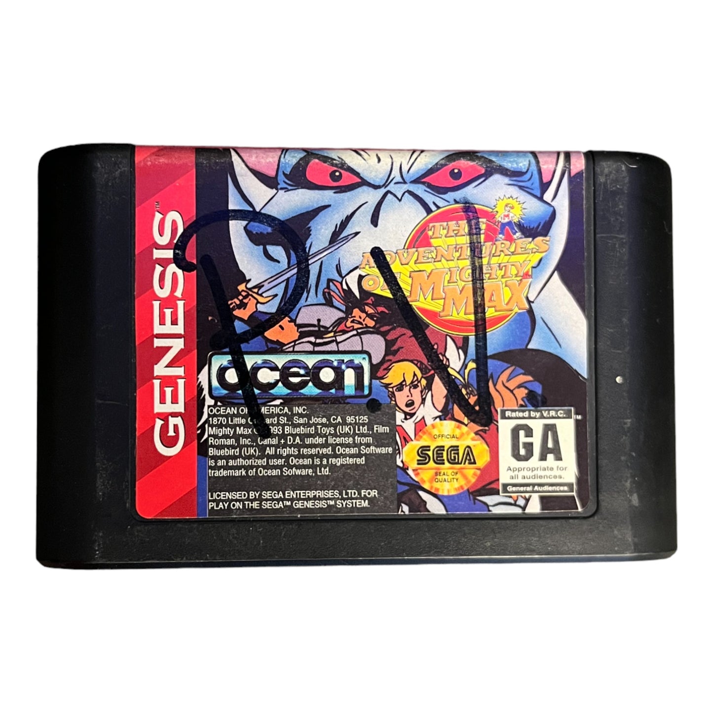 The Adventures Of Mighty Max (GEN)