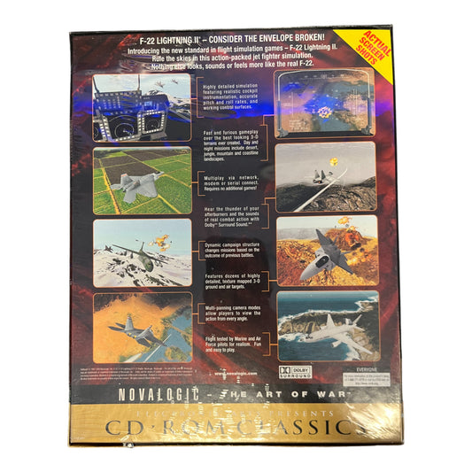 F22 Lightning II CD-ROM Classics