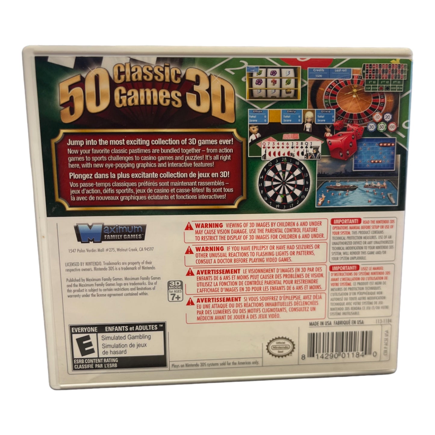50 Classic Games 3D