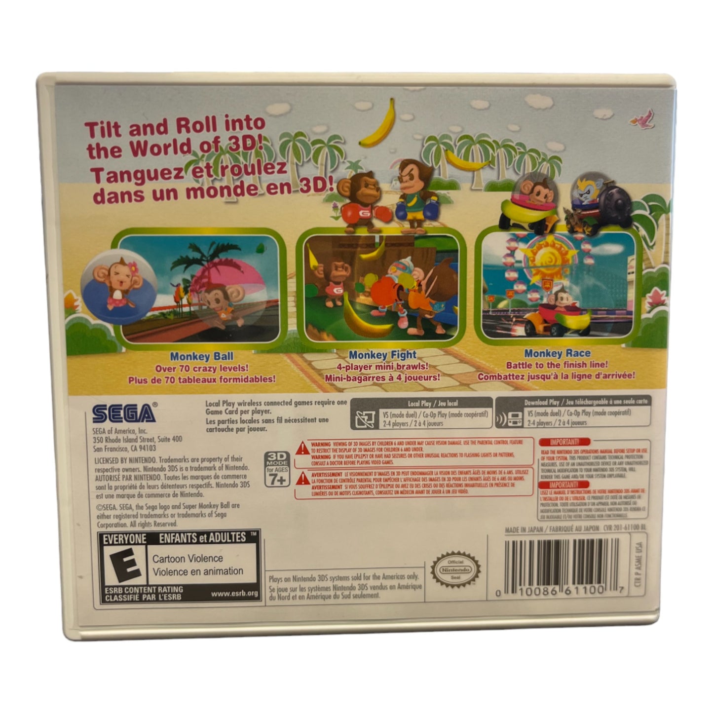 Super Monkeyball 3D (3DS)