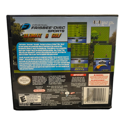 Frisbee Disc Sports: Ultimate & Golf (DS)