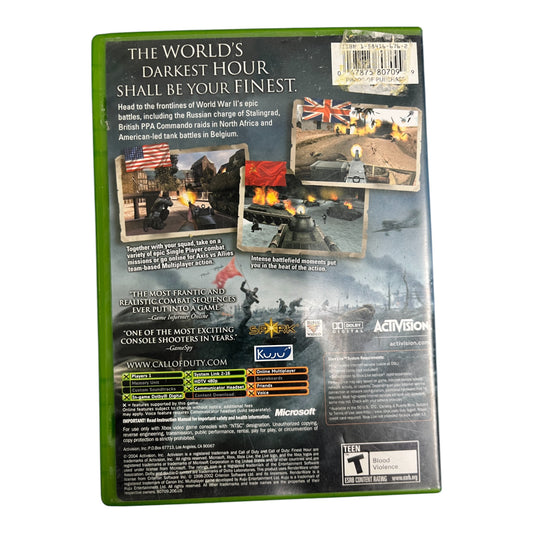 Call of Duty: Finest Hour (Xbox)