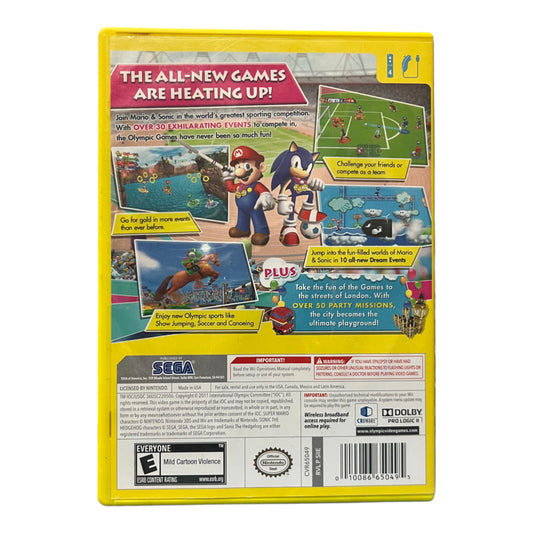 Mario & Sonic At The London 2012 Olympic Games (Wii)