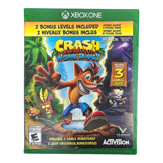 Crash Badicoot N Sane Triology (XboxOne)