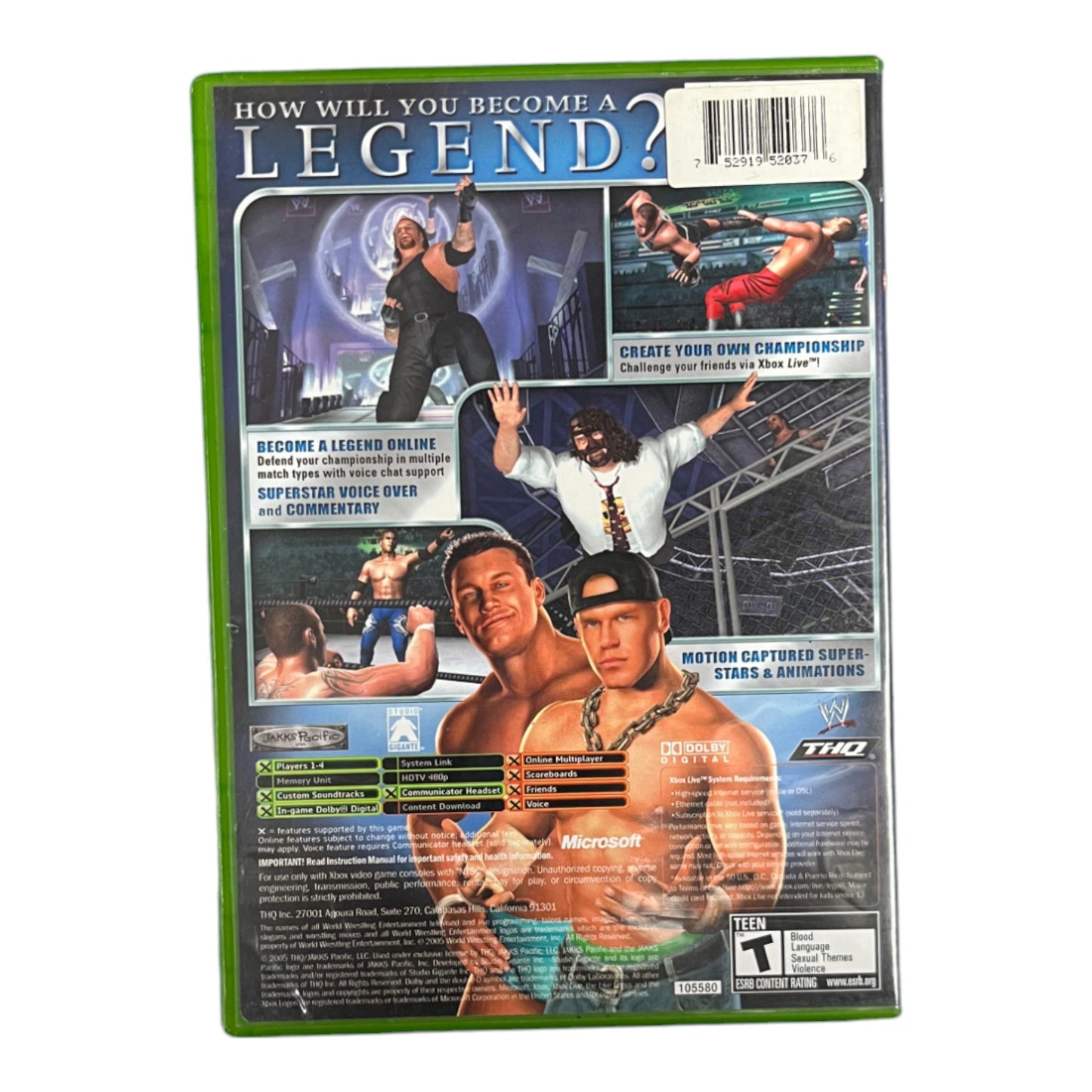 Wrestle Mania 21 (Xbox)