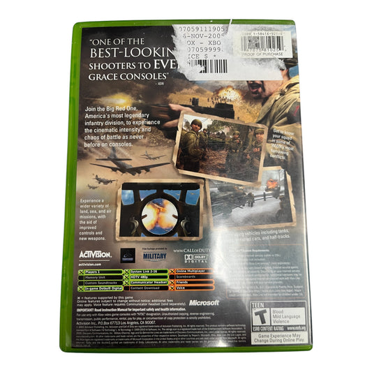 Call of Duty 2: Big Red One (Xbox)