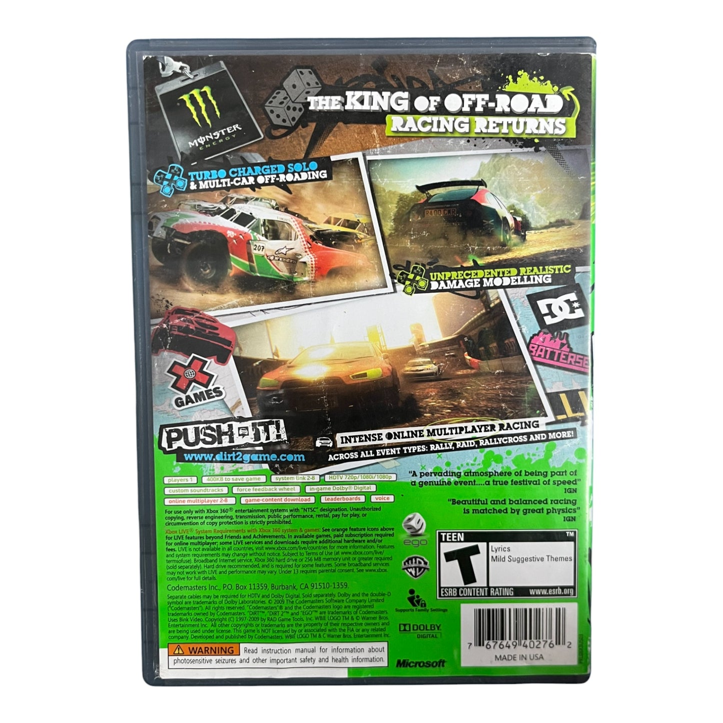 Dirt 2 (Xbox 360)