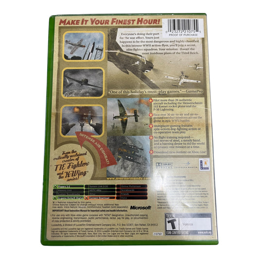 Secret Weapons Over Normandy (Xbox)