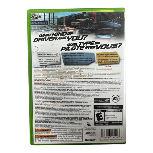 Need For Speed Shift (Xbox 360)