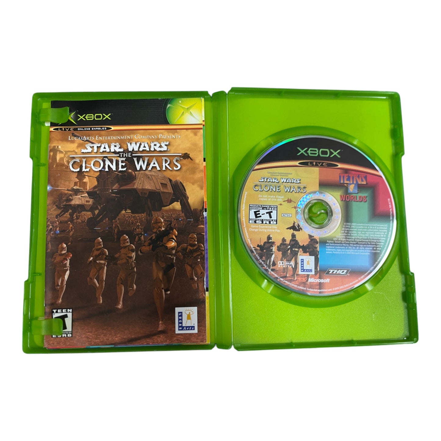 Star Wars: Clone Wars/Tetris Worlds - Combo Pack (Xbox)
