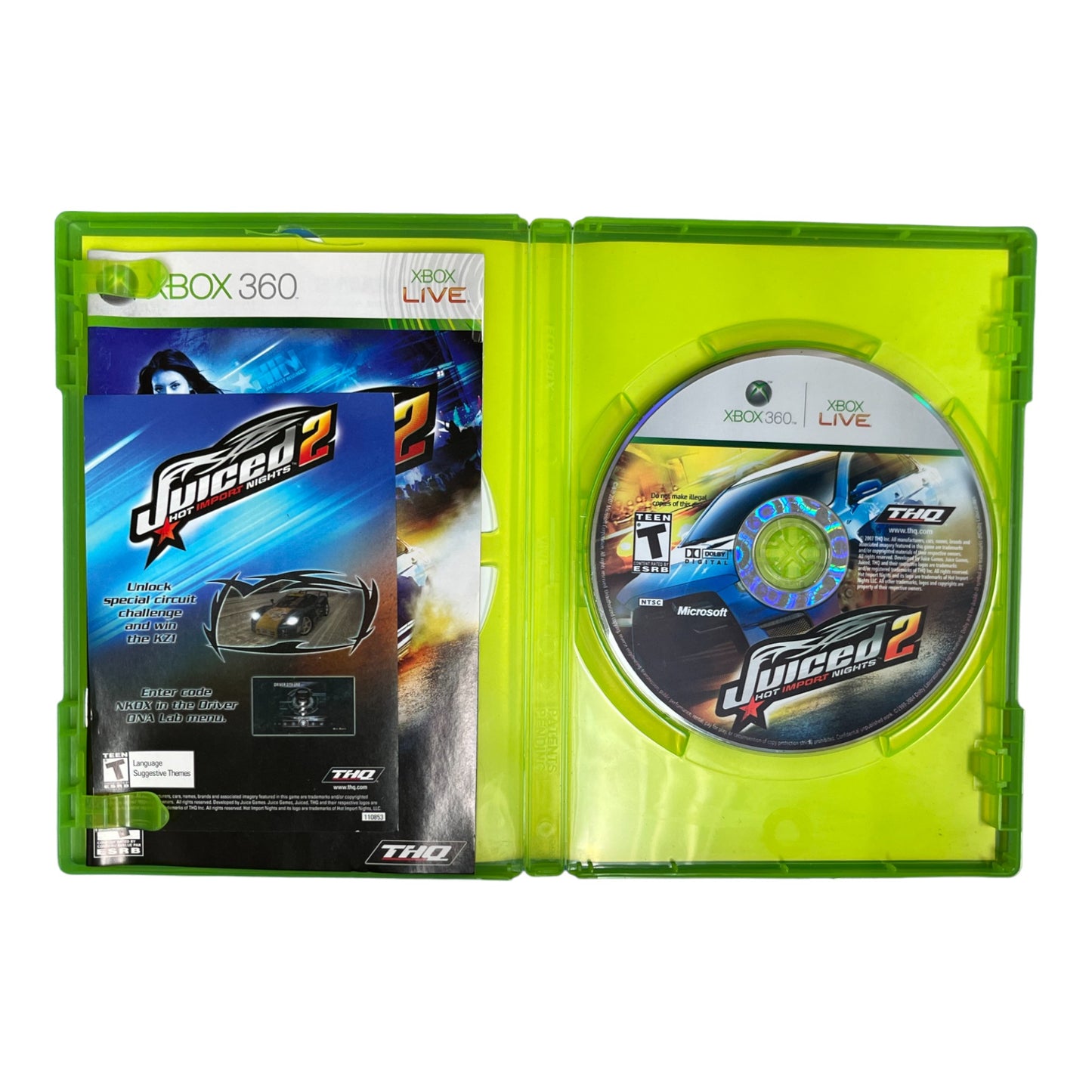 Juiced 2 Hot Import Nights (Xbox360)