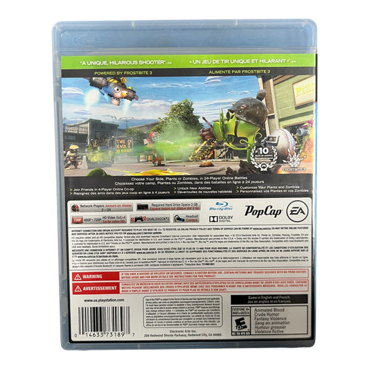 Plants Vs. Zombies: Garden Warfare (PS3)