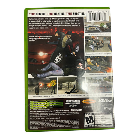 True Crime: Streets of LA (Xbox)