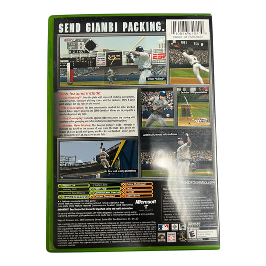 ESPN Baseball 2004 (Xbox)