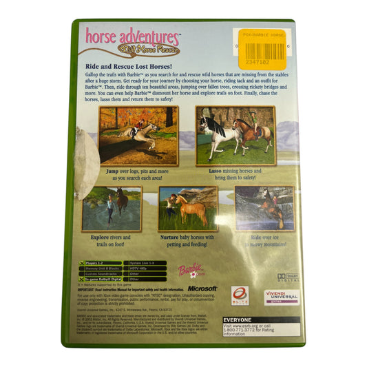 Barbie: Horse Adventures Wild Horse Rescue (Xbox)