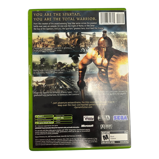 Spartan Total Warrior (Xbox)