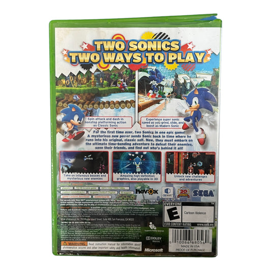 Sonic Generations (Xbox360)