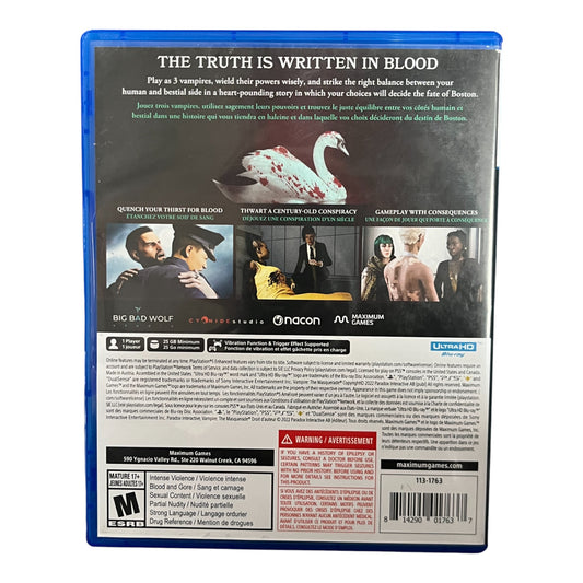 Vampire: The Masquerade Swansong (PS5)