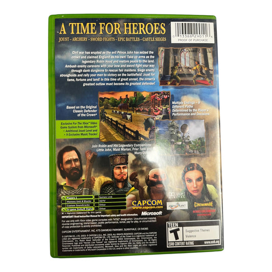 Robin Hood: Defender of the Crown (Xbox)