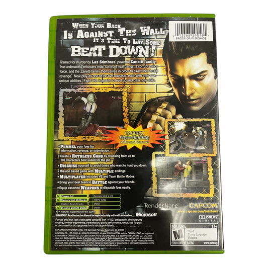 Beat Down: Fists of Vengeance (Xbox)