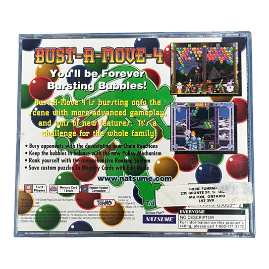 Bust-A-Move 4 (PS1)