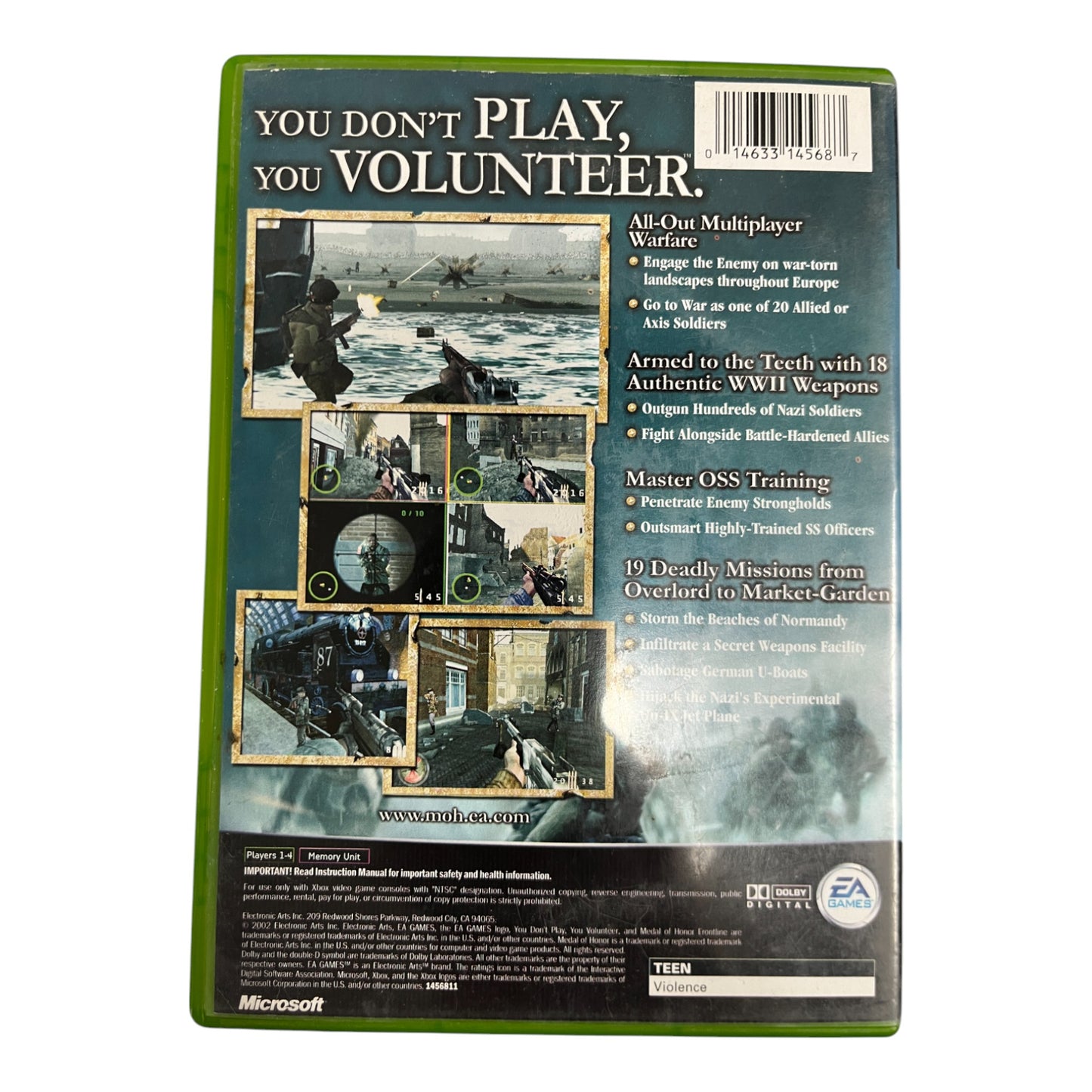 Medal of Honor: Frontline (Xbox)