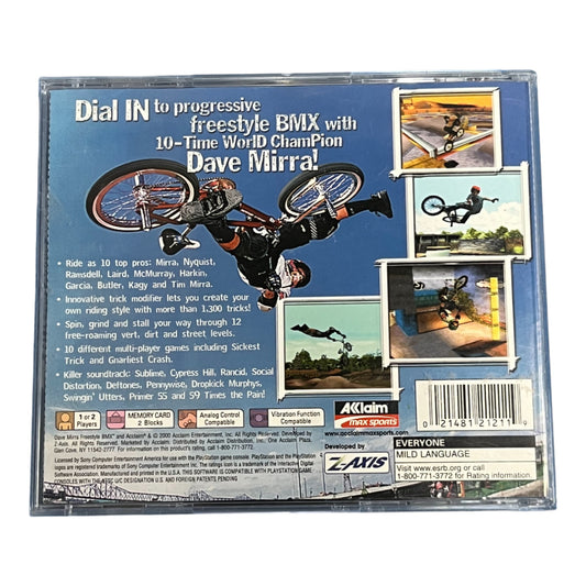 Dave Mirra Freestyle BMX (PS1)