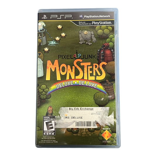 Pixel Junk Monsters Deluxe (PSP)