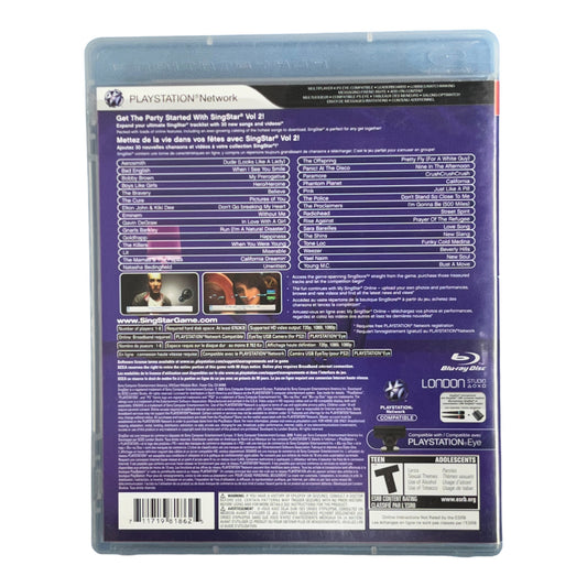 SingStar Vol. 2 (PS3)