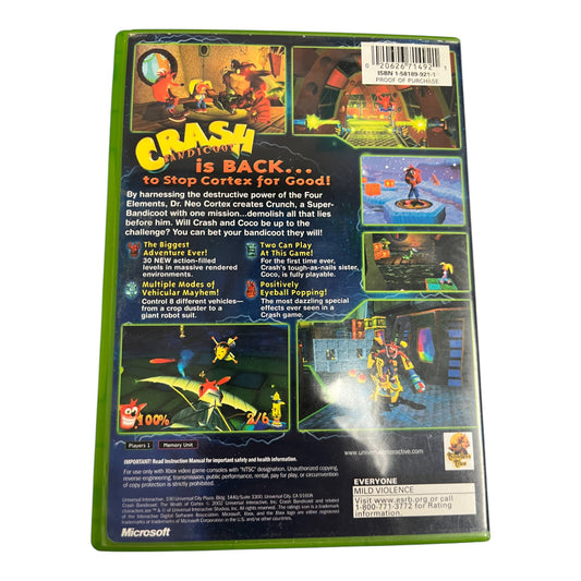 Crash Bandicoot: The Wrath of Cortex (Xbox)