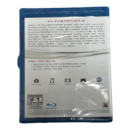 Play Beyond: Welcome to Playstation 3 and Playstation Network- Sealed (PS3)