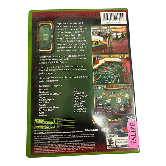 High Rollers Casino (Xbox)