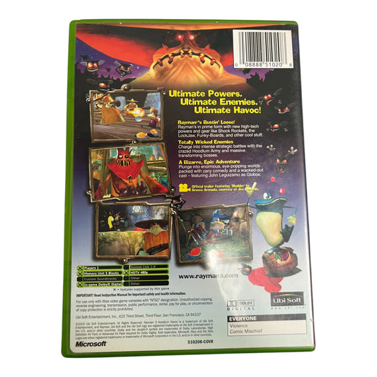 Rayman 3 Hoodlum Havoc (Xbox)