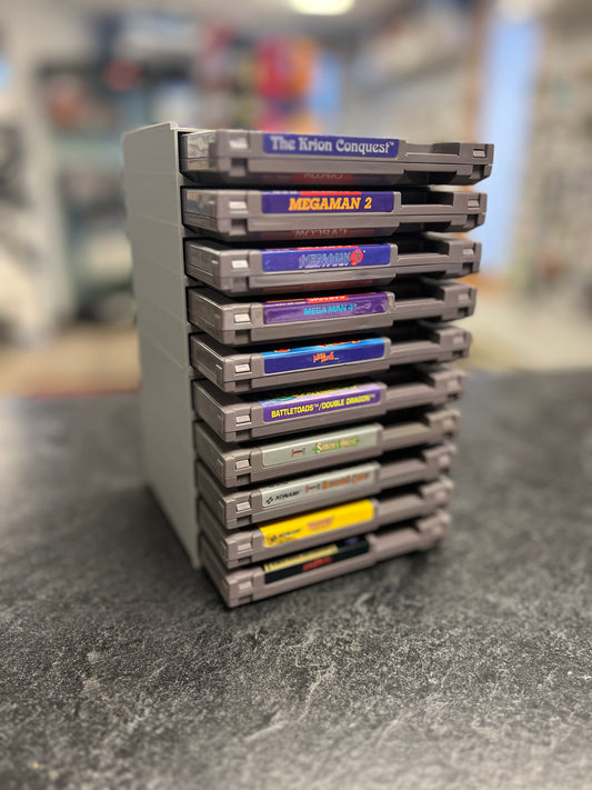 NES 5 cart tower (stackable)