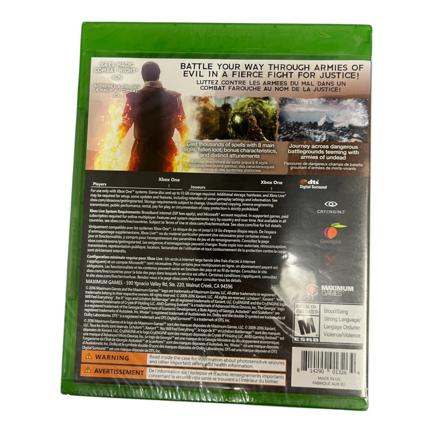 Lichdom: Battlemage (Xbox One)