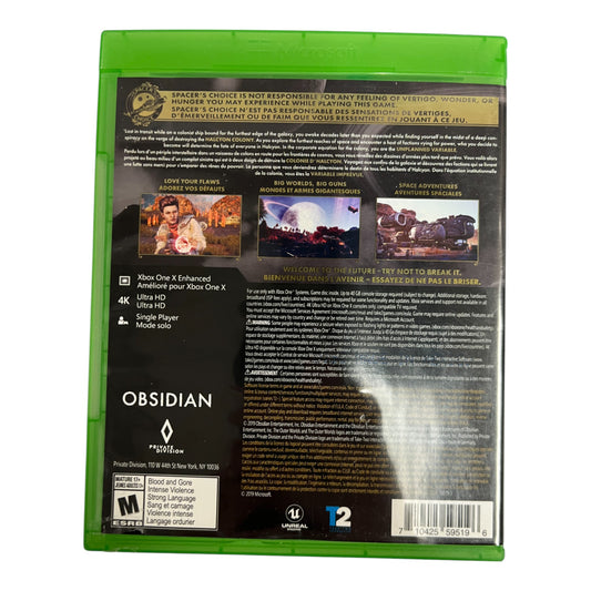 The Outer Worlds (Xbox One)