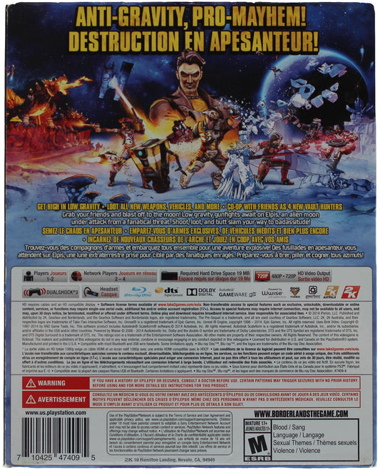 Borderlands: The Pre-Sequel! (PS3)