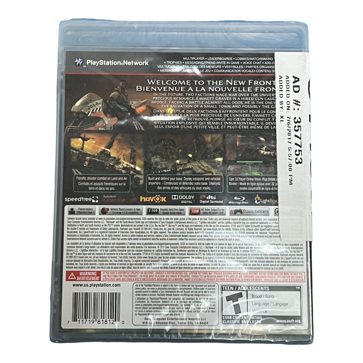 Starhawk (PS3)
