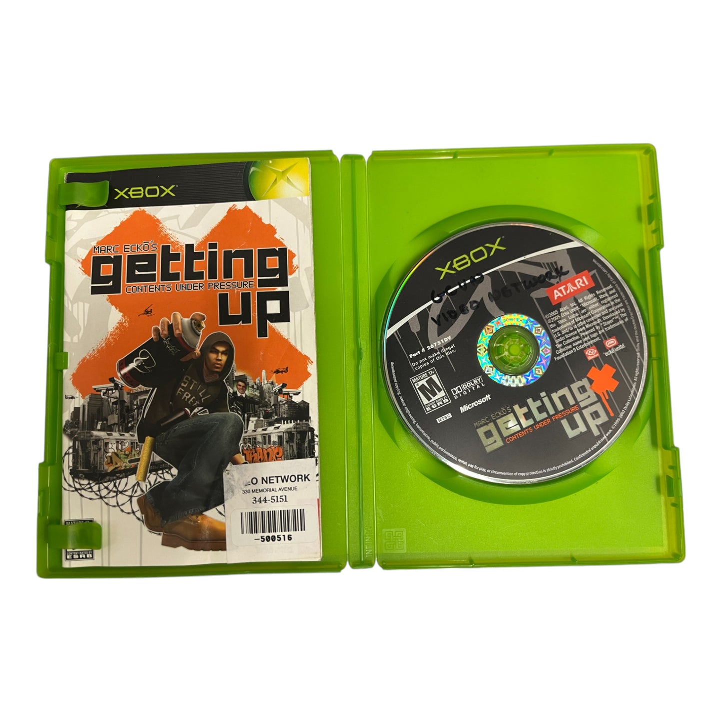 Marc Ecko's Getting Up: Contents Under Pressure (Xbox)