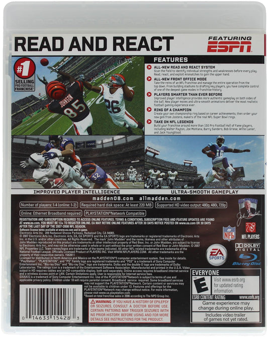Madden NFL 08 (PS3)
