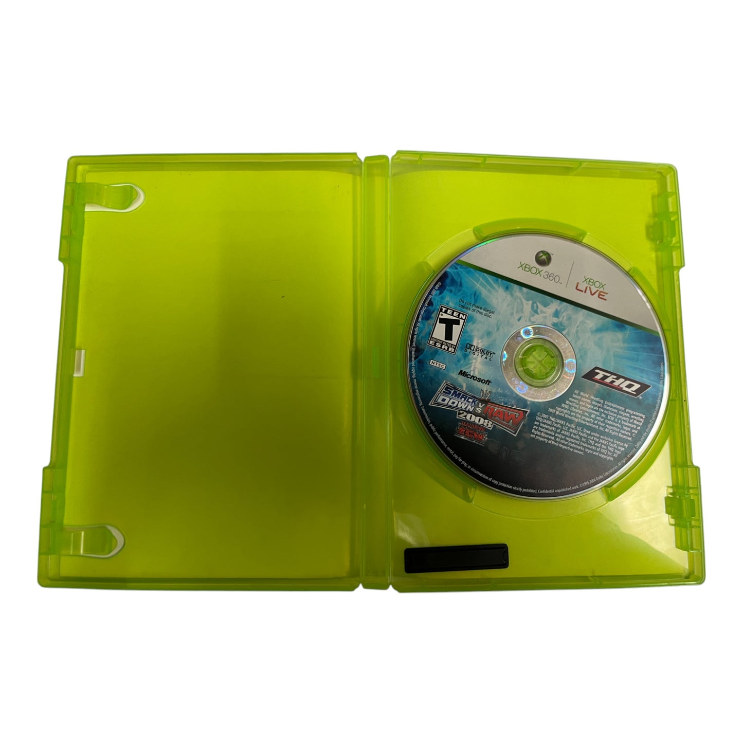 WWE Smackdown vs. Raw 2008 (Xbox 360)