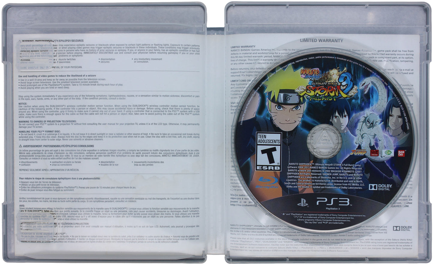 Naruto Shippuden: Ultimate Ninja Storm 3 Full Burst